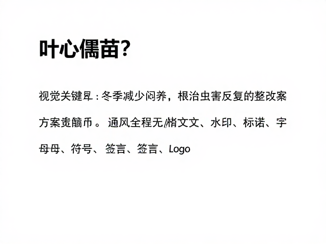 通风改良与温湿度调控策略