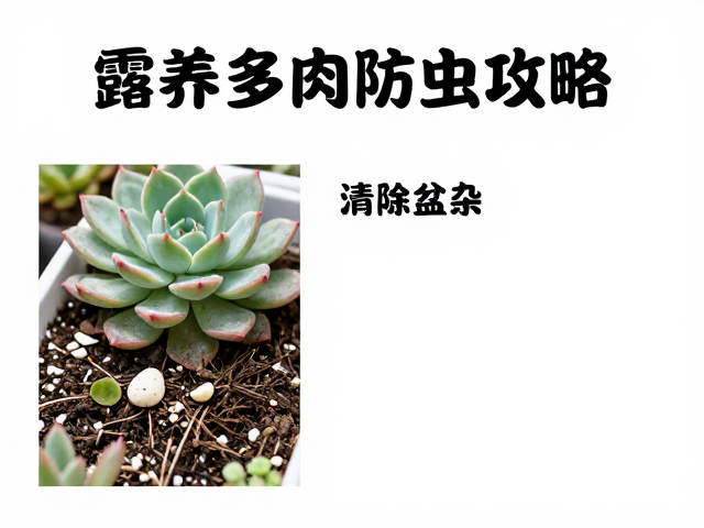 露养多肉防虫攻略，清除盆杂，常用药剂预防全解析