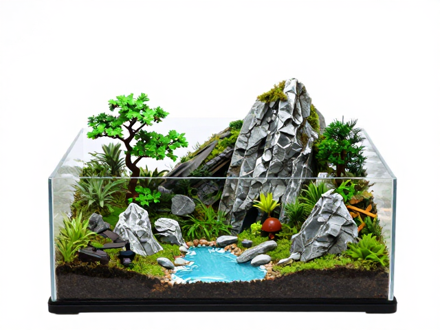 微景观摆件怎么造景？固定剂使用与定期清理指南