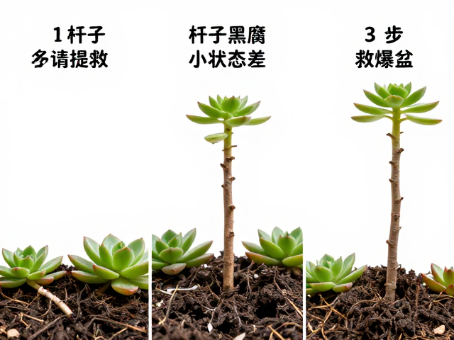 重新定植与控水养护