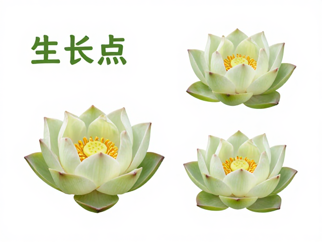 通过生长点辨别品种特征