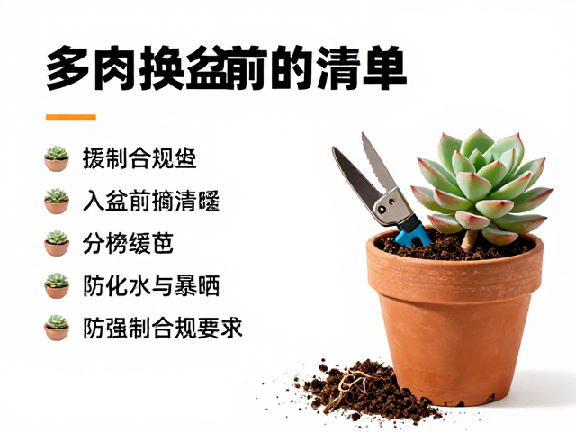 缓根与修剪:入盆前的必要处理