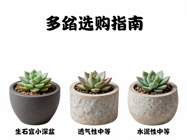 不同材质盆器的透气性对比逻辑