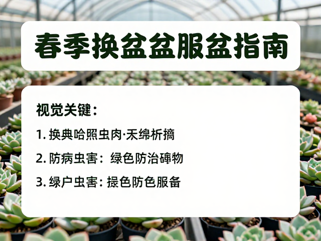 春季大棚多肉换盆服盆指南，防雨棚下病虫害绿色防治全攻略
