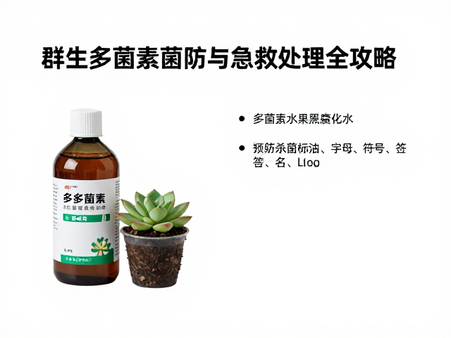 多菌灵的正确使用与预防性杀菌