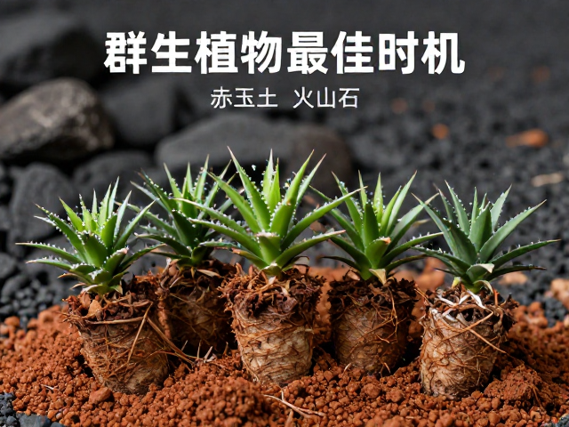 群生植物分株最佳时机，赤玉土配火山石，全年养护指南