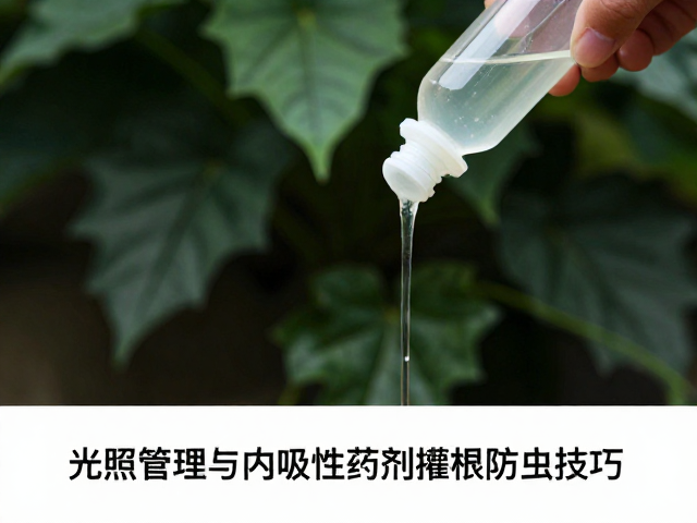 内吸性药剂灌根的靶向防治机制