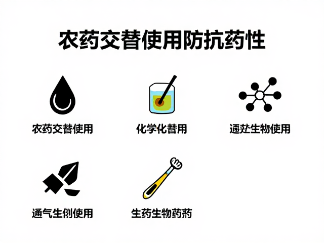 农药交替使用防抗药性，化学与生物药剂搭配技巧及通风操作指南