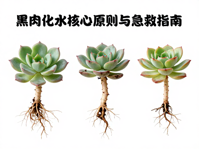 黑腐病与烂根的成因与早期征象