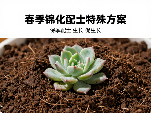 春季锦化多肉配土特殊方案，保主冠促生长