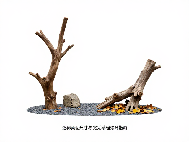 枯木造景设计技巧，迷你桌面尺寸与定期清理落叶指南
