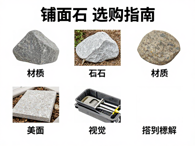 铺面石选购指南:材质特性与视觉搭配逻辑
