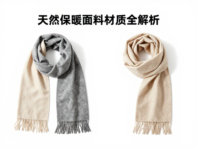 双面羊毛围巾怎么选?天然保暖面料材质全解析