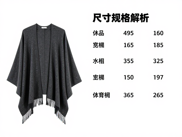 旅行度假披肩怎么选?宽版披肩尺寸规格全解析,显瘦又百搭