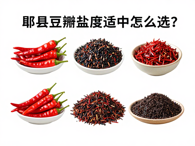郫县豆瓣盐度适中怎么选？子弹头辣椒提香不咸，详解正宗调味逻辑