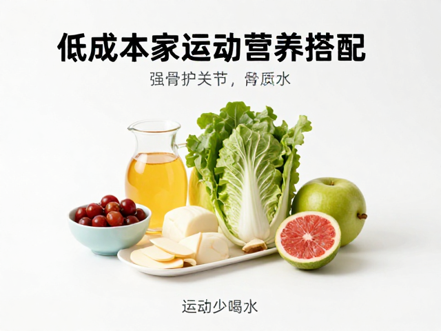 低成本家常运动营养搭配，强骨护关节，运动少喝水