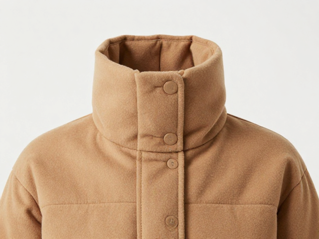 驼色脖套怎么搭棉服?简约百搭显高,秋冬高级感穿搭指南