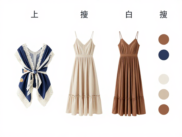 不同裙装与上衣的搭配公式