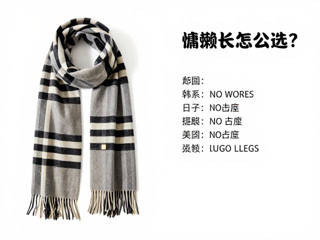 基础款长巾的日常穿搭公式