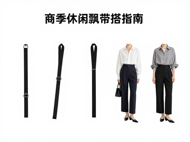 细带飘带的材质选择与视觉重心