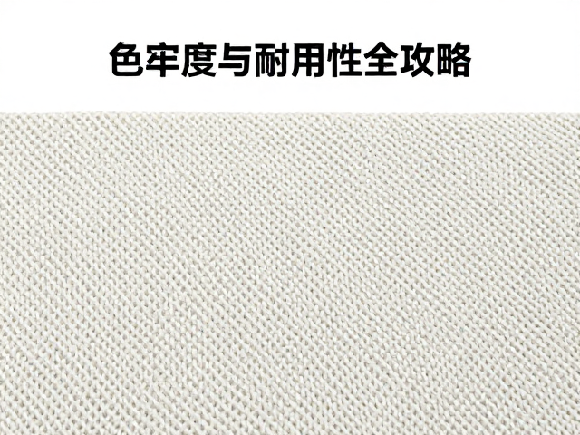 色牢度提升策略与化学助剂的应用
