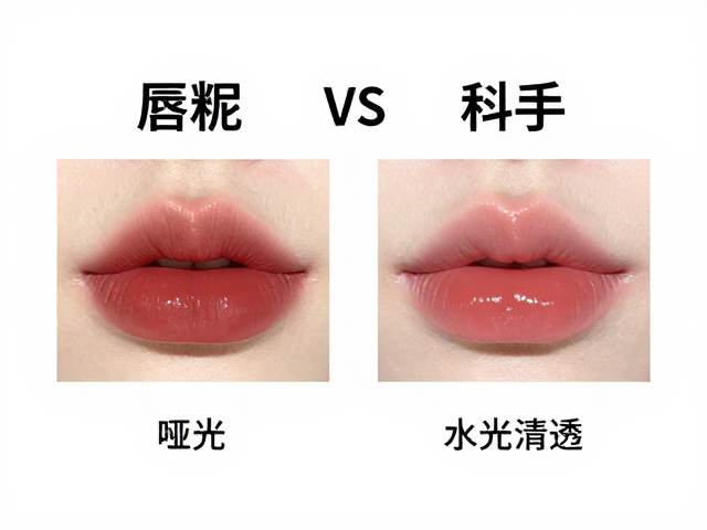 妆效呈现与适用场景：哑光高级与水光清透的选择
