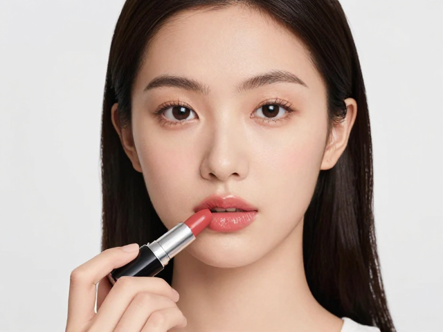 约会妆容小心机,妆前润唇打底,自然滋润口红,伪素颜超显色
