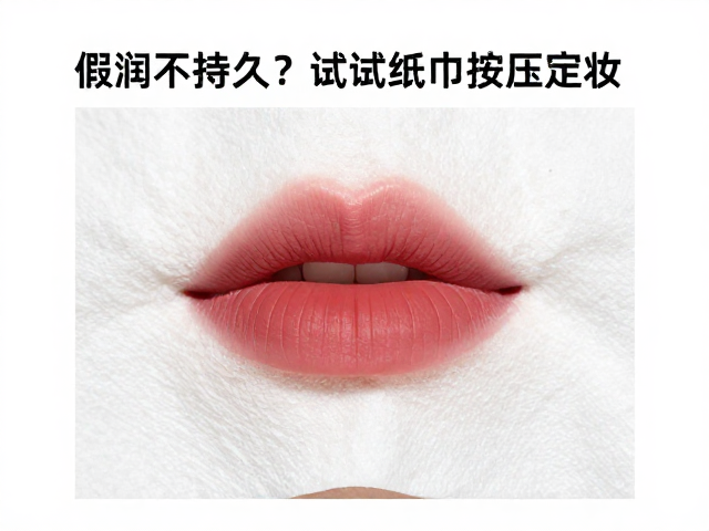 告别口红斑驳，纸巾按压法的底层逻辑解析