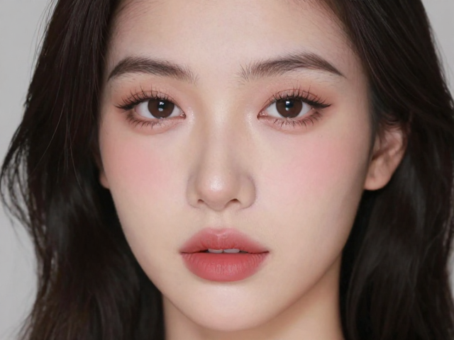 轻欧美妆怎么画？豆沙色绵密哑光雾面唇泥显白教程