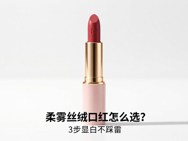 柔雾丝绒口红的质地与显色逻辑