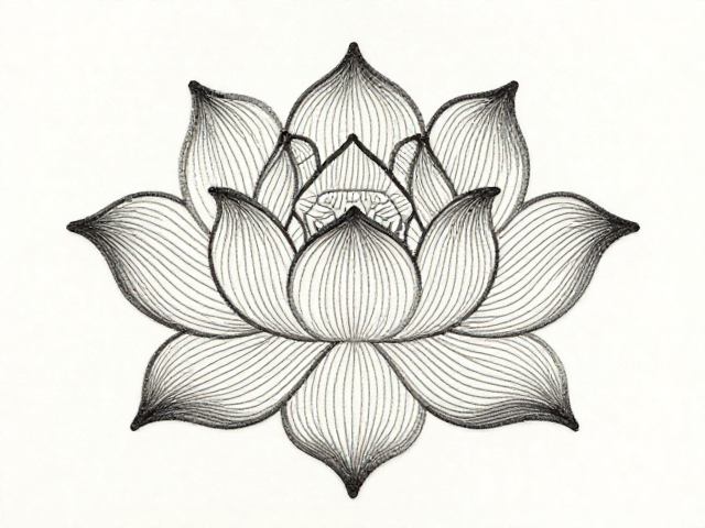 魏晋南北朝刺绣复原，莲花纹描样粉本工艺揭秘