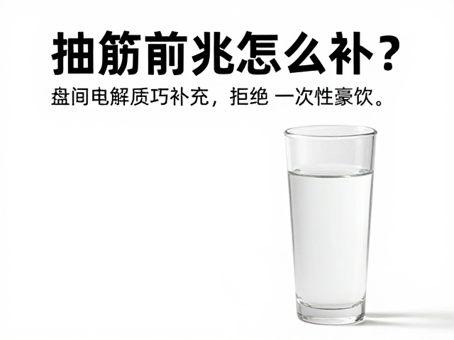 科学应对：电解质的精准补给策略