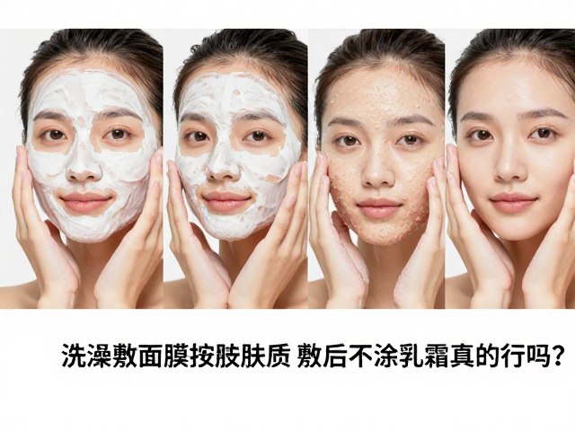 洗澡敷面膜要按肤质选,敷后不涂乳霜真的行吗?