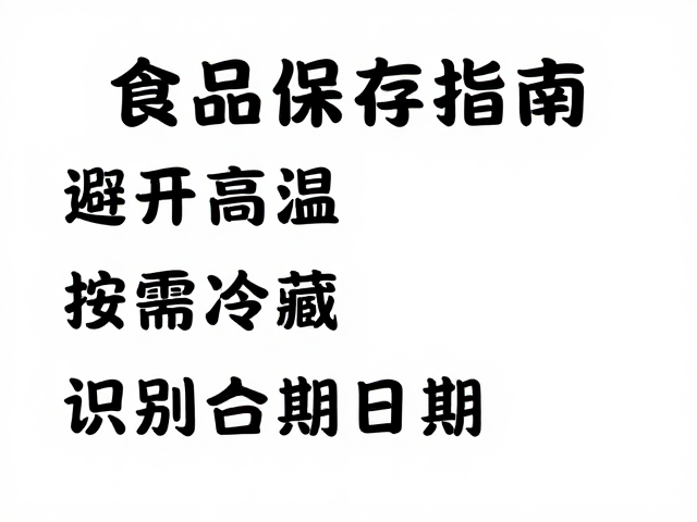 识别限期日期与食品实际状态