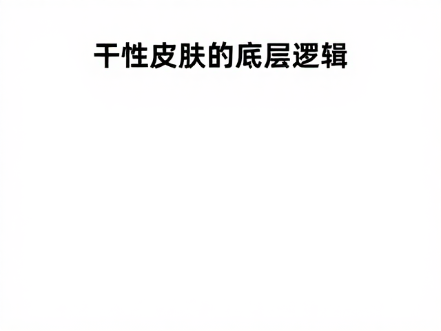干性皮肤怎么护肤?深层补水,长效滋养,告别干燥起皮