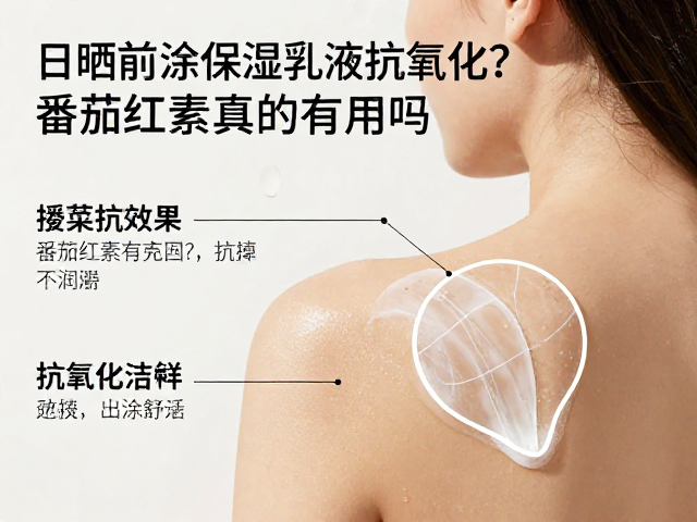 日晒前涂保湿乳液能抗氧化?番茄红素真的有用吗