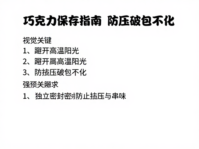物理防护:独立密封防止挤压与串味