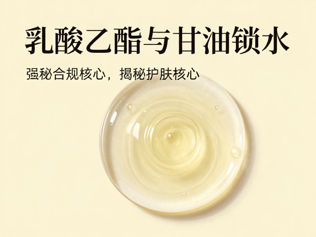 甘油的基础锁水与屏障修复