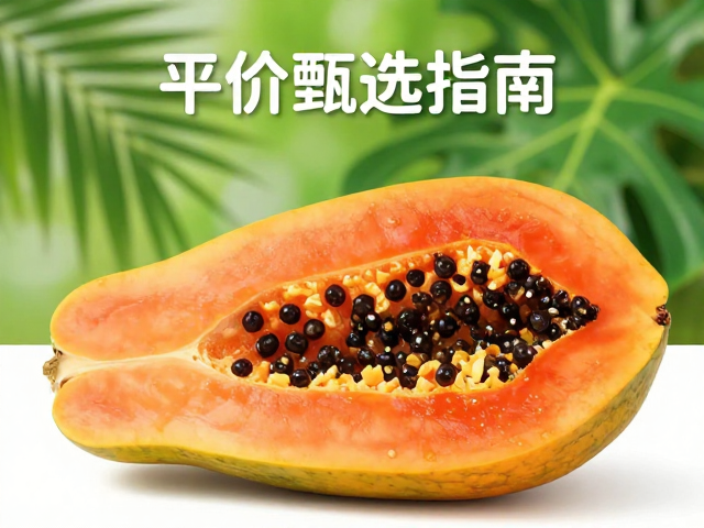 木瓜酵素原料,热带植物平价甄选指南