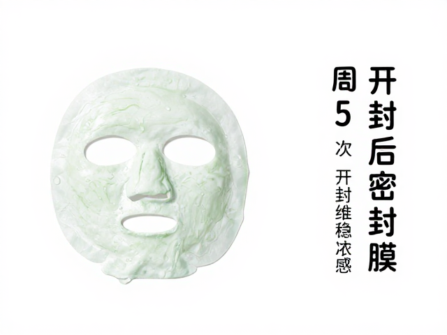 清洁面膜每周1次,开封后密封保存,日常维稳攻略