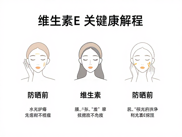 妆前保湿用维生素E复合物?防晒前肌肤预处理关键步骤解析