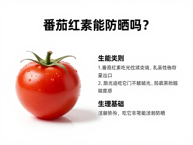 番茄红素能防晒吗?旅游出行吃它不影响后续涂防晒