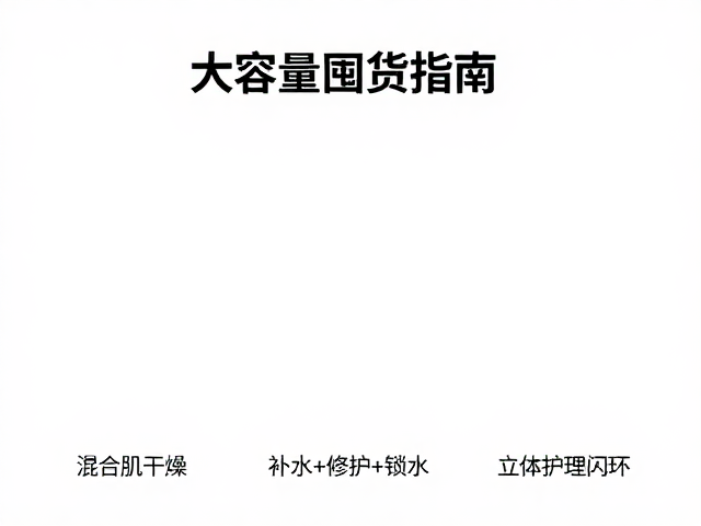 构建“补水+修护+锁水”的立体护理闭环