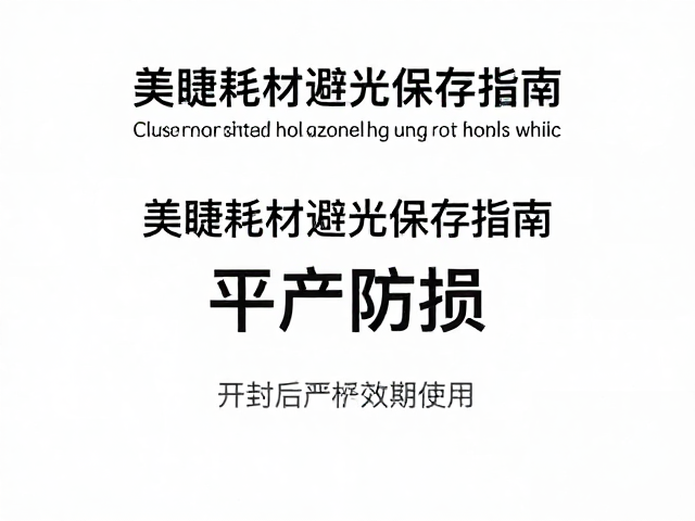 开封后的效期管理与活性追踪