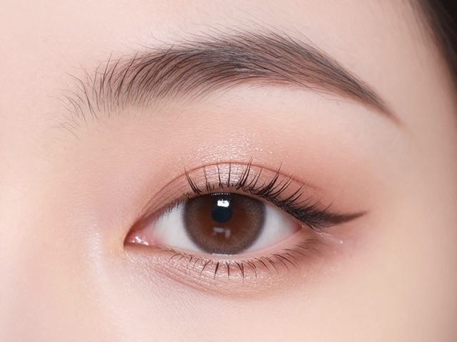 点缀睫毛，提升灵动细节