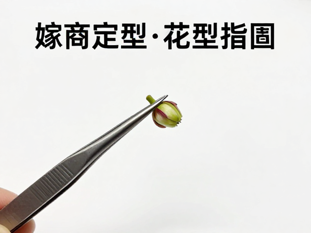 嫁接镊子使用指南，远离明火高温，打造定型持久稳固花苞