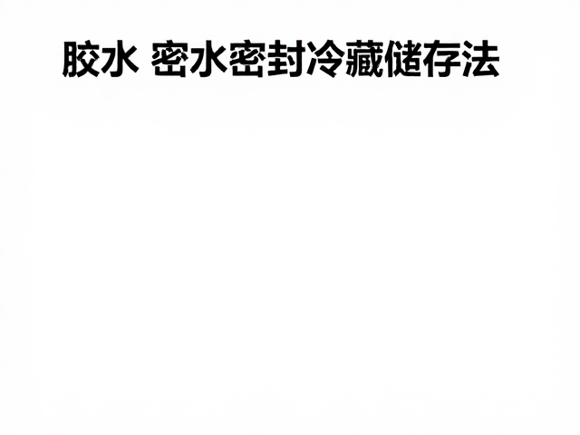 环境控制与长期储存策略
