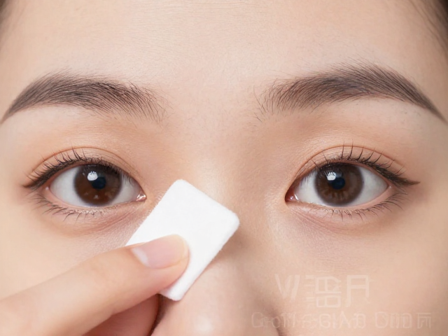 放大双眼缩短眼距？用清洁棉片专业卸除残胶，眼妆更精致