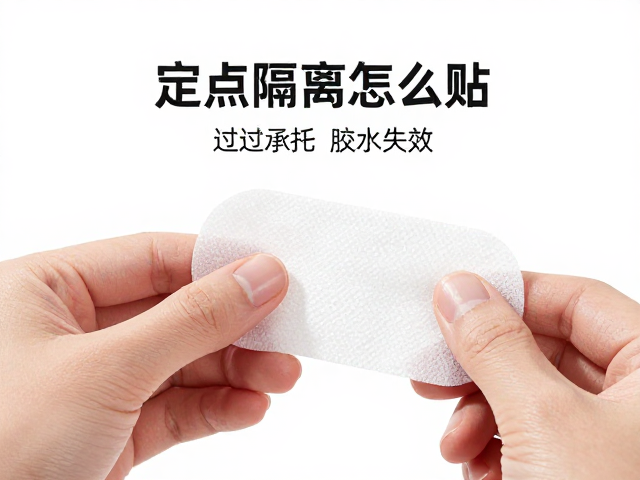 定点隔离透气贴的正确使用手法