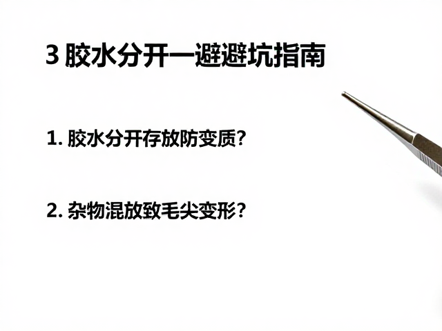 胶水的化学稳定性与独立存储逻辑